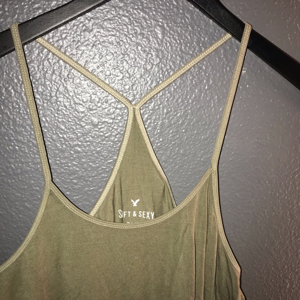 Olive Green Top